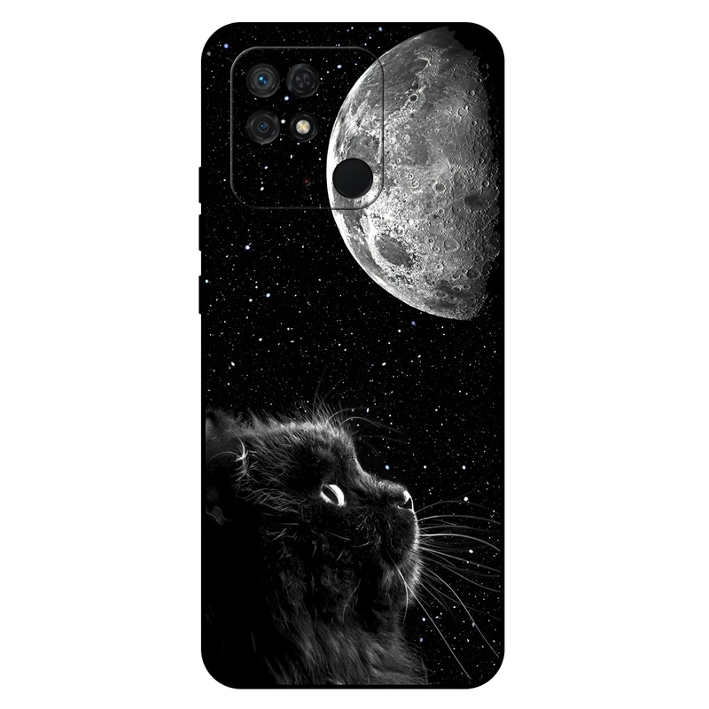 کاور مگافون طرح گربه مدل 1882 مناسب برای گوشی موبایل شیائومی Redmi 10C