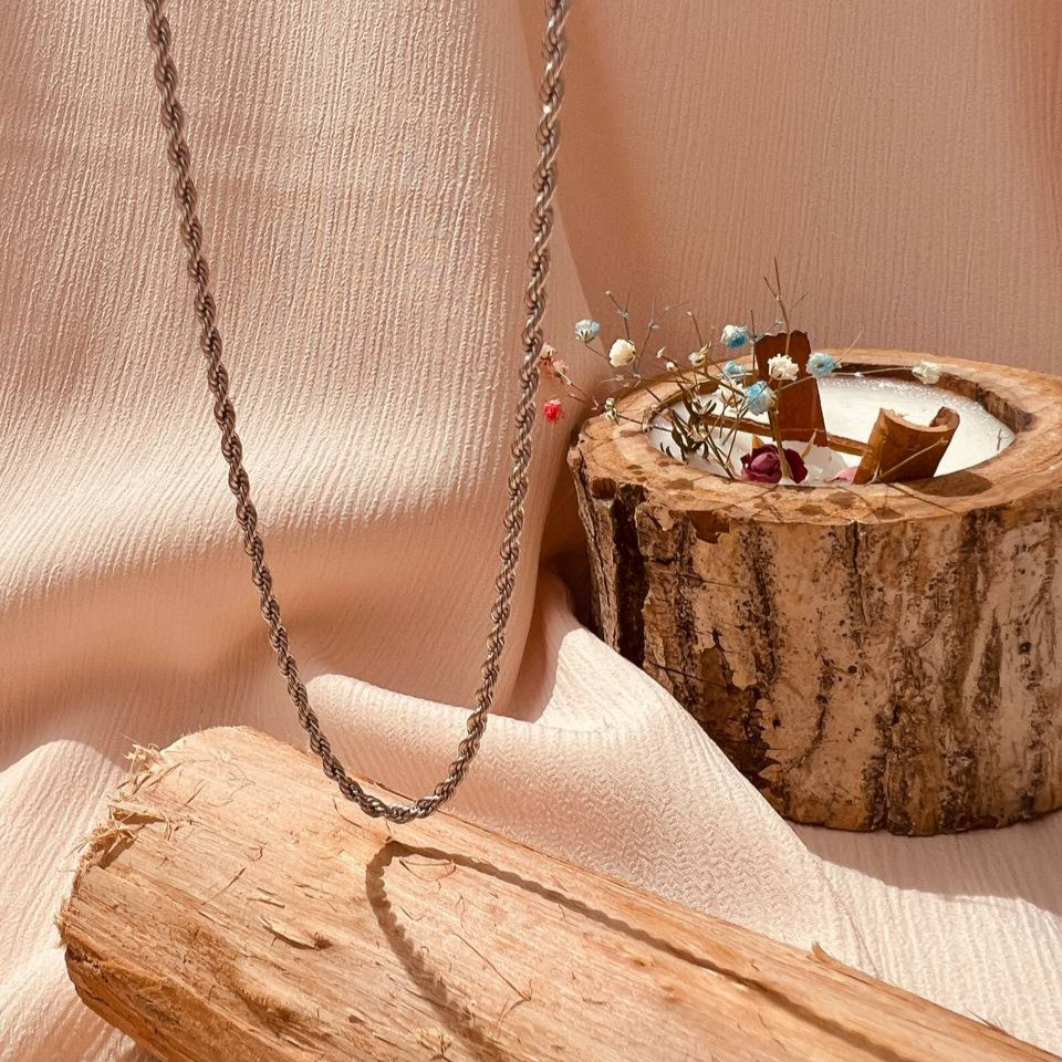 زنجیر زنانه مدل طنابی