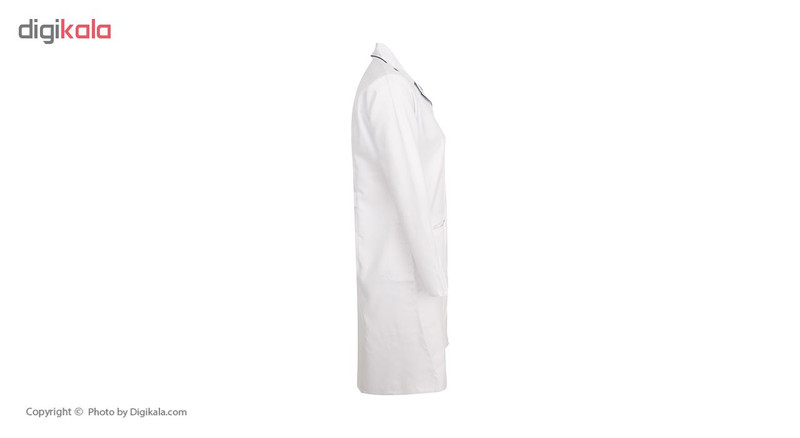 روپوش پزشکی زنانه سبلان کد KH03 سفید