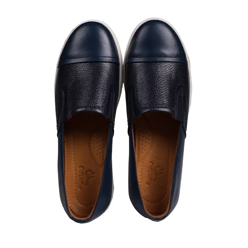 کفش روزمره زنانه چرم کن ا مدل P-109