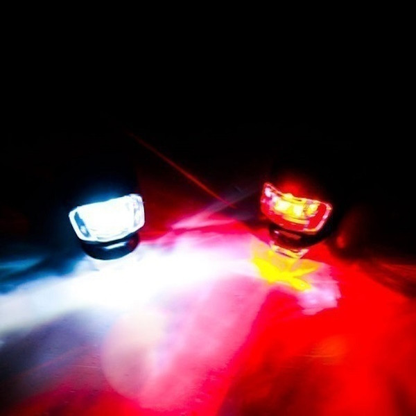 گیره کالسکه آدامکس مدل چراغ LED بسته دو عددی