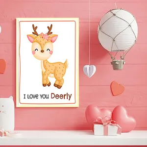 تابلو کودک و نوزاد مدل deer کد 0411