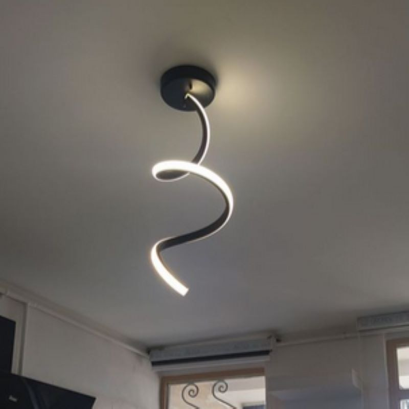 لوستر آویز شاهان تک مدل spiral