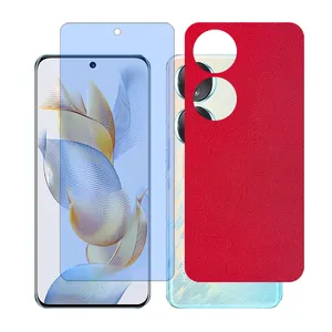 Glass together model blue cut screen protector suitable for Honor 70 mobile phone with back cover sticker