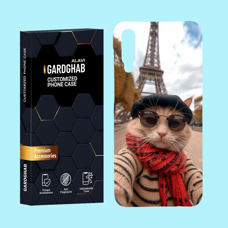 کاور گارد قاب علوی مدل هنری مناسب برای گوشی موبایل سامسونگ Galaxy A50 / Galaxy A50s / Galaxy A30s