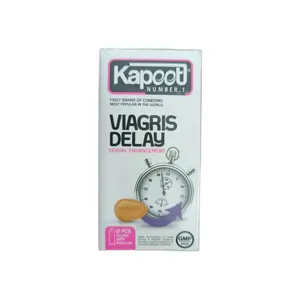کاندوم کاپوت مدل Viagris Delay بسته 12 عددی