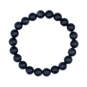 دستبند مردانه مانا جم مدل سنگ ابسیدین