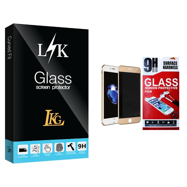 محافظ صفحه نمایش ال کا جی مدل LK Glass مناسب برای گوشی موبایل اپل Iphone 6/6s
