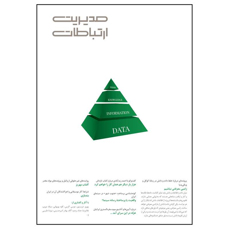 مجله مدیریت ارتباطات شماره 158 مجله مدیریت ارتباطات شماره 158