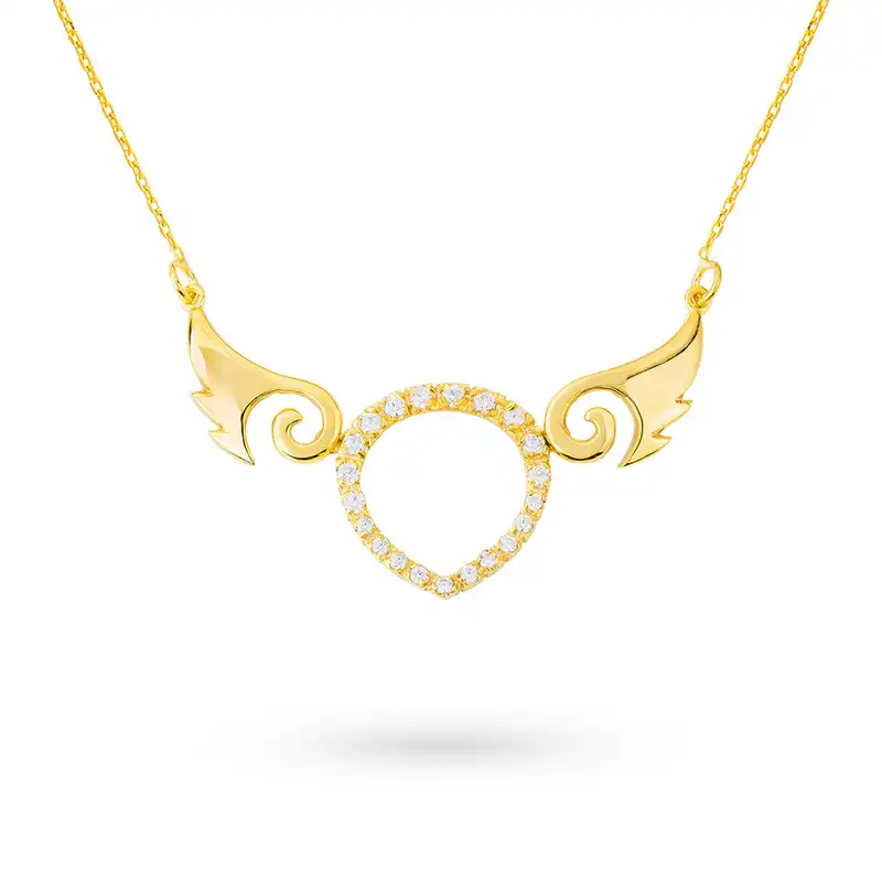 گردنبند طلا 18 عیار زنانه کیا گالری مدل AN191