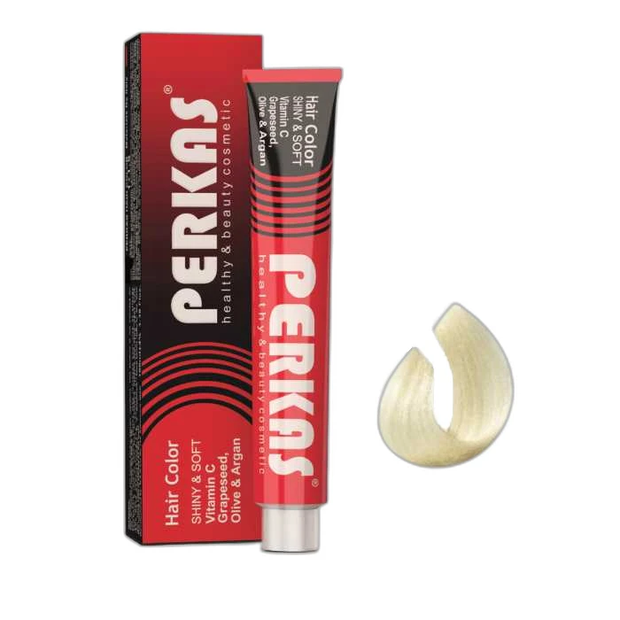 رنگ مو پرکاس شماره 12 حجم 100 میلی‌لیتر رنگ بلوندپلاتینه فوق العاده روشن