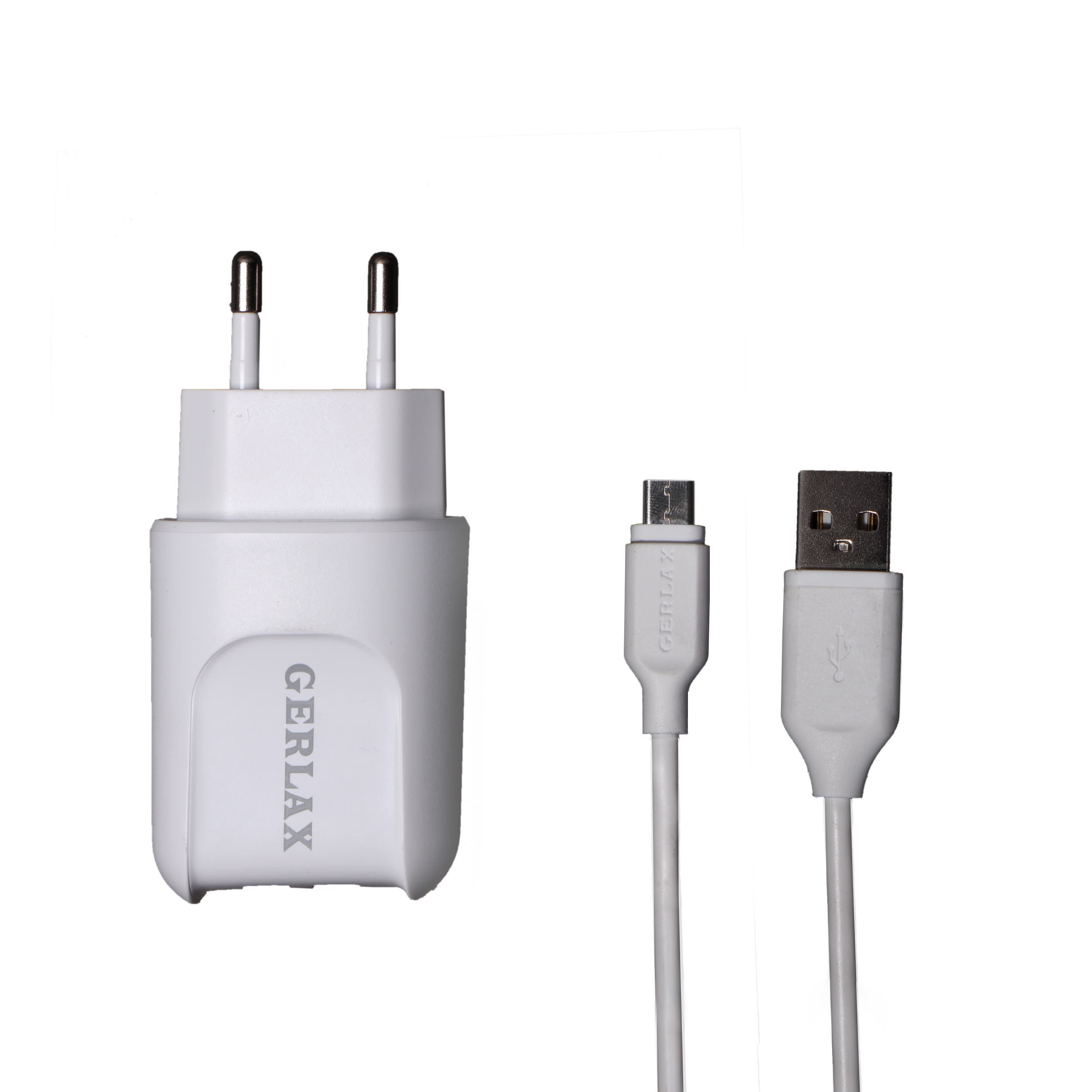 شارژر دیواری جرلکس مدل 500 به همراه کابل تبدیل USB-c