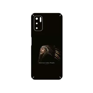 MAHOOT Portrait of an Indian Man Cover Sticker for Xiaomi Redmi Note 10 5G