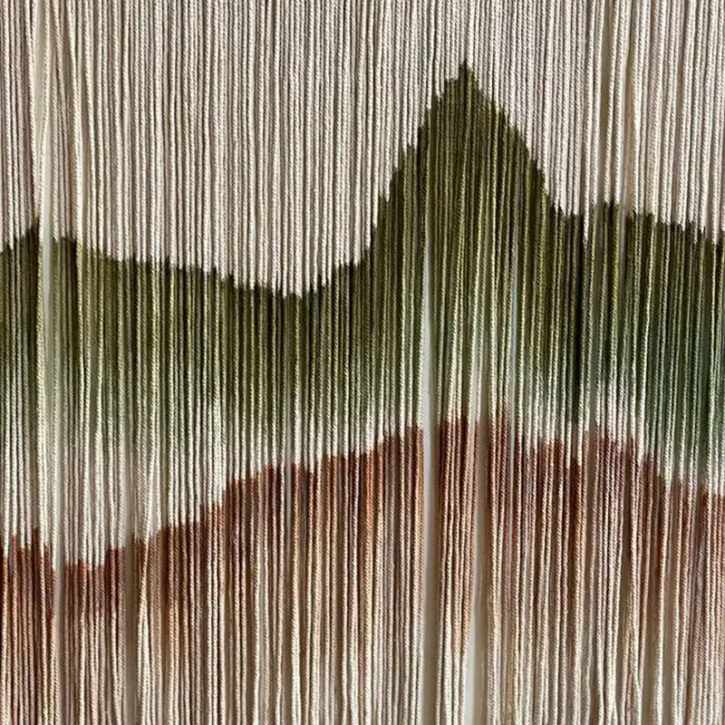 آویز تزیینی مدل بوم ریس مکرومه کد 120