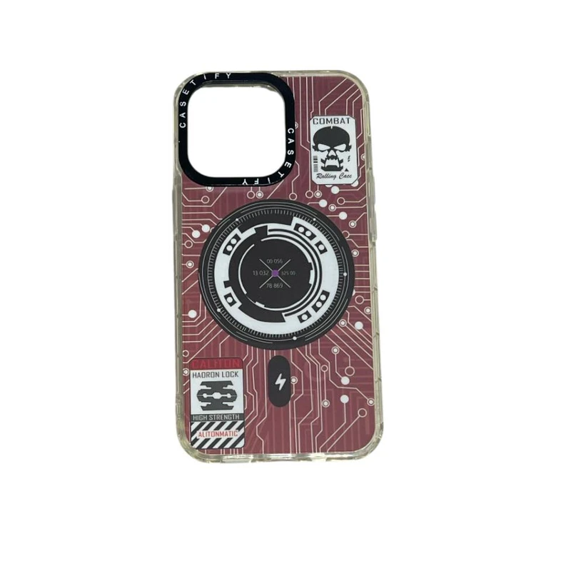 کاور مدل تیفای طرح الکترونیک کد E4504 مناسب برای گوشی موبایل اپل Iphone 14 pro