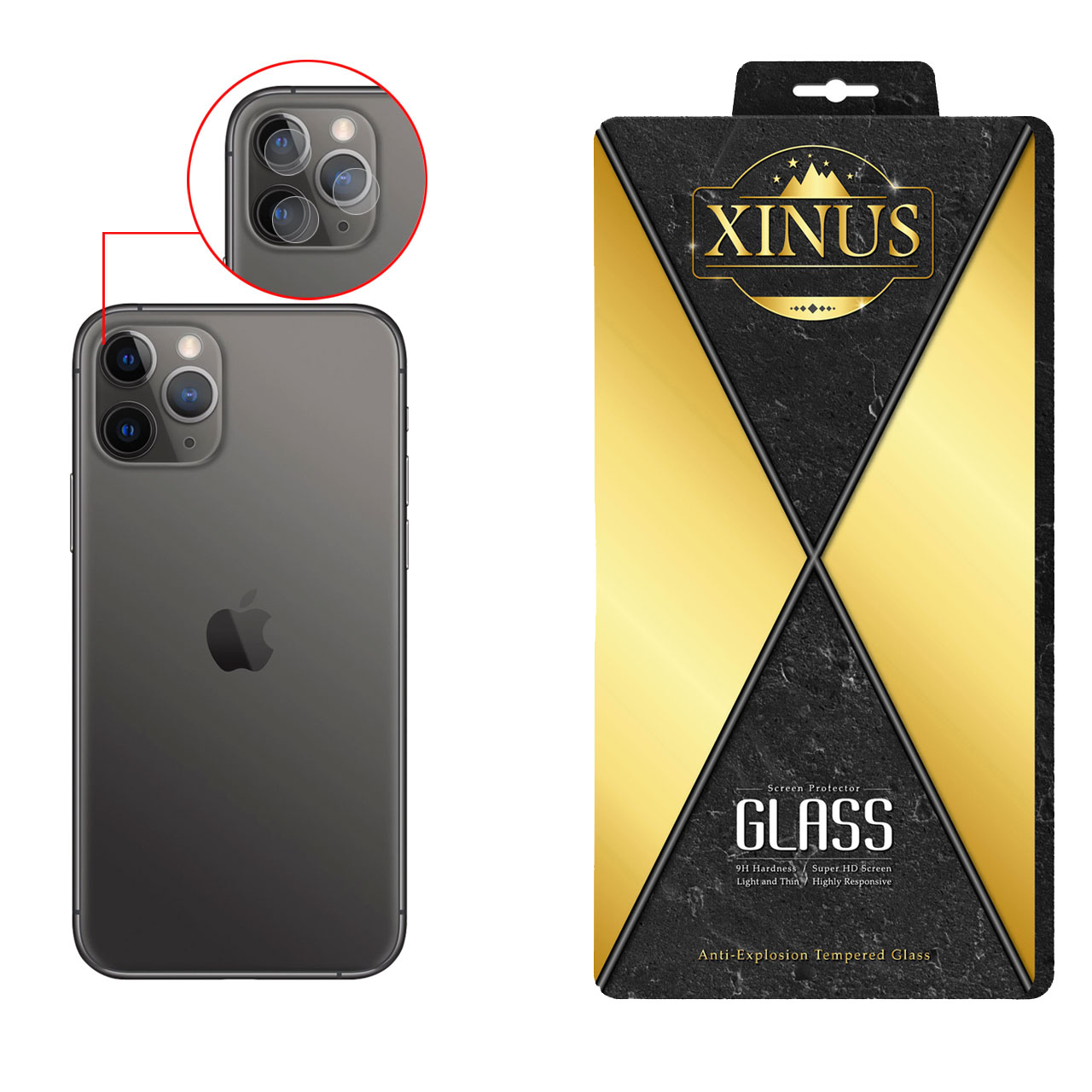 نقد و بررسی محافظ لنز دوربین ژینوس مدل PLX مناسب برای گوشی موبایل اپل iPhone 11 Pro توسط خریداران