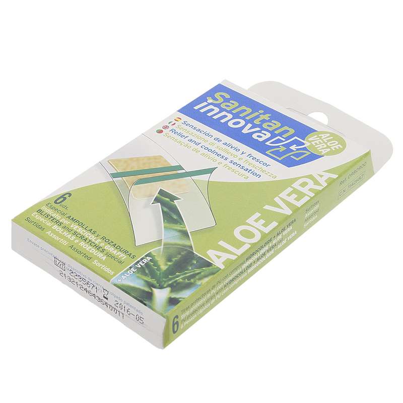 چسب زخم سانیتان مدل Aloe Vera