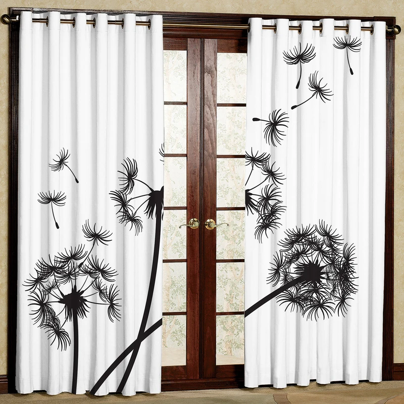 پرده مدل قاصدک مخمل پانچی کد 2118 سایز 200x140 سانتی متر