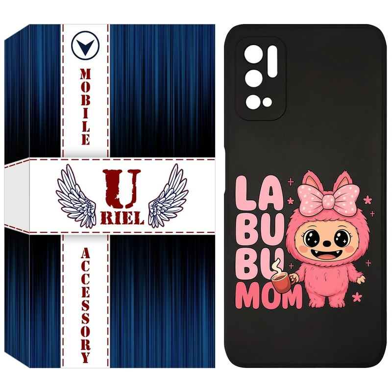 کاور یوریل مدل KSH کد 136 طرح عروسک لبوبو مناسب برای گوشی موبایل شیائومی Poco M3 Pro / Redmi Note 10 5G / Note 11 SE