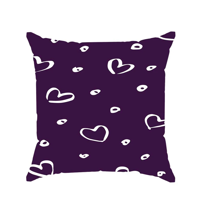 کوسن پاد آفرین مدل فانتزی طرح قلبی رنگی کد P2996 سایز 0*30 سانتی متر 