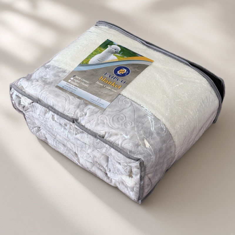 پتو یک نفره فایپکو مدل New Sheep سایز 200×150 سانتی متر