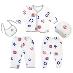 ست 5 تکه لباس نوزادی مدل  AF-W 