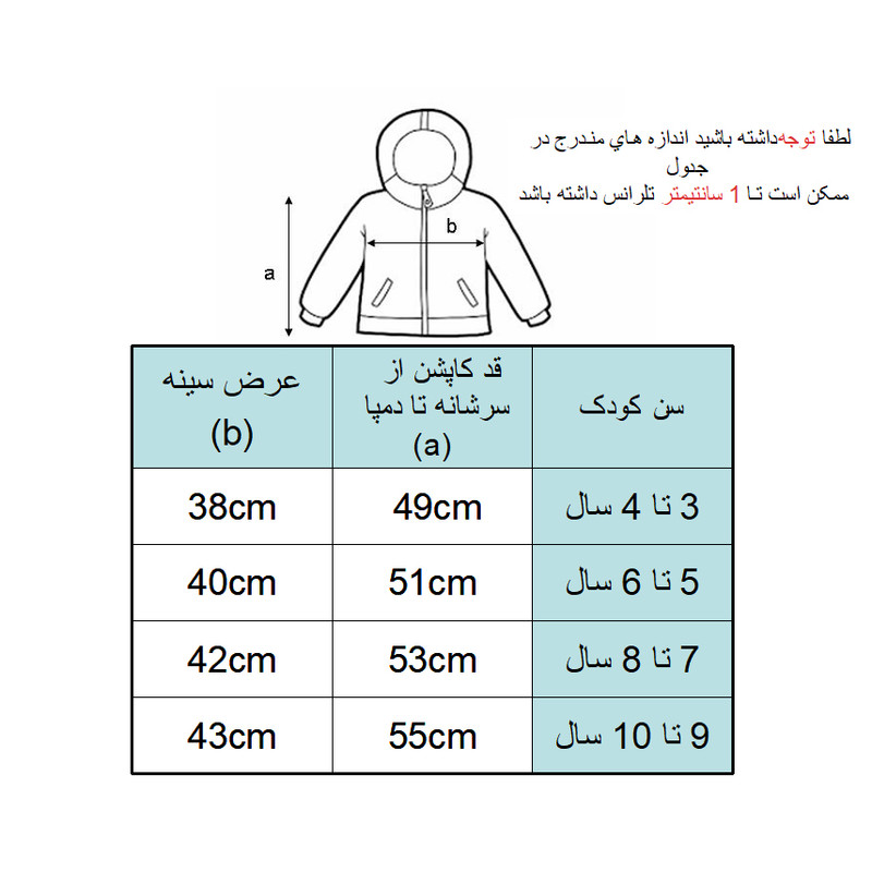کاپشن پسرانه کد kam1402548 A