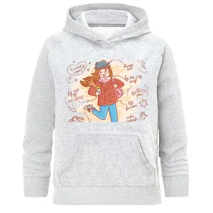 هودی زنانه طرح دخترانه پاییز مدل H320