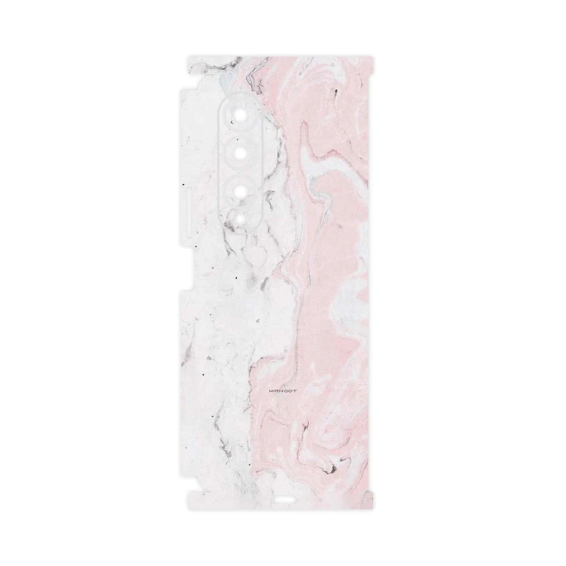 برچسب پوششی ماهوت مدل Blanco_Pink_Marble-FullSkin مناسب برای گوشی موبایل سامسونگ Galaxy Z Fold4