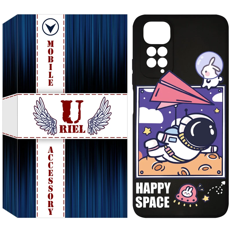 کاور یوریل مدل KSH کد 22 طرح فضانورد مناسب برای گوشی موبایل شیائومی Redmi Note 11S