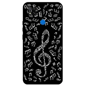 Megafone Musical Note  1370 Cover For Xiaomi Redmi 9C / 9C NFC