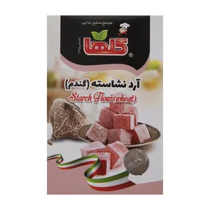 آرد نشاسته گندم گلها مقدار 0.120 کیلوگرم