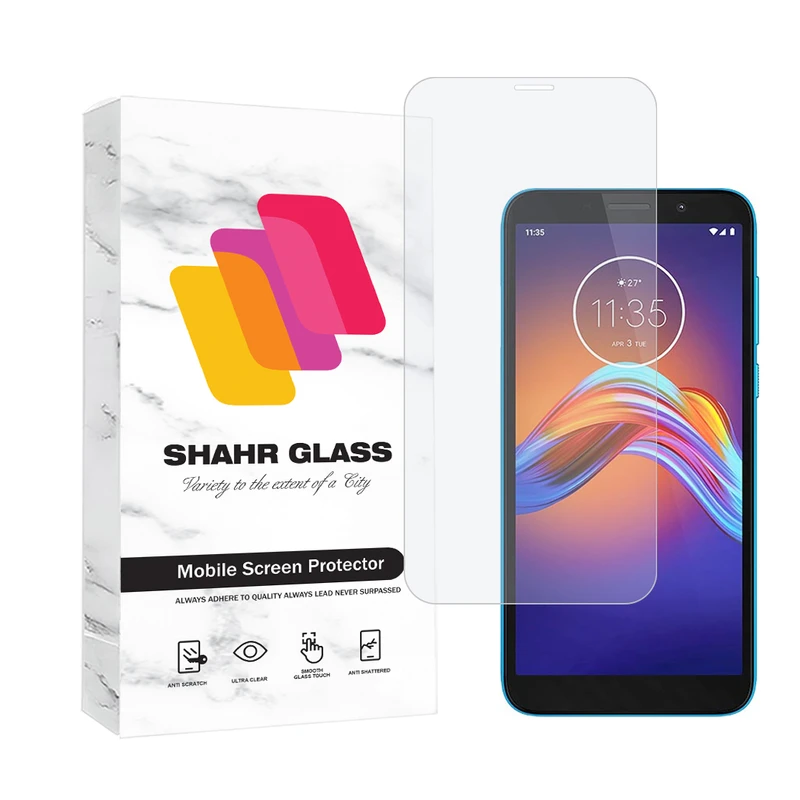   محافظ صفحه نمایش شهر گلس مدل MTNANFSH مناسب برای گوشی موبایل موتورولا Moto E6 Play