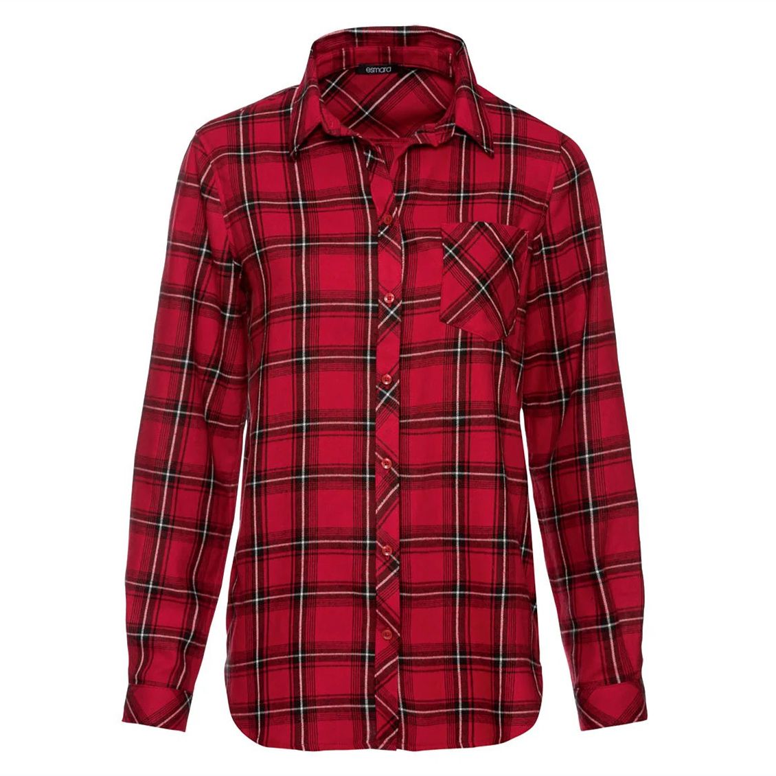 شومیز آستین بلند زنانه اسمارا مدل 13057897 -  - 1