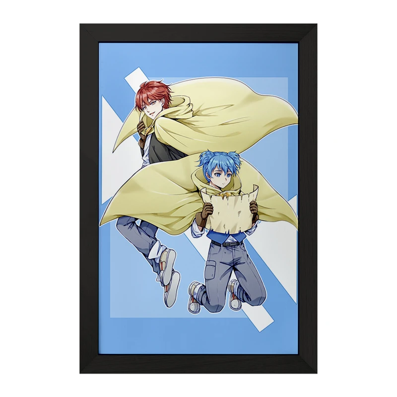 تابلو خندالو مدل ناگیسا و کارما انیمه کلاس آدمکشی کد 32085