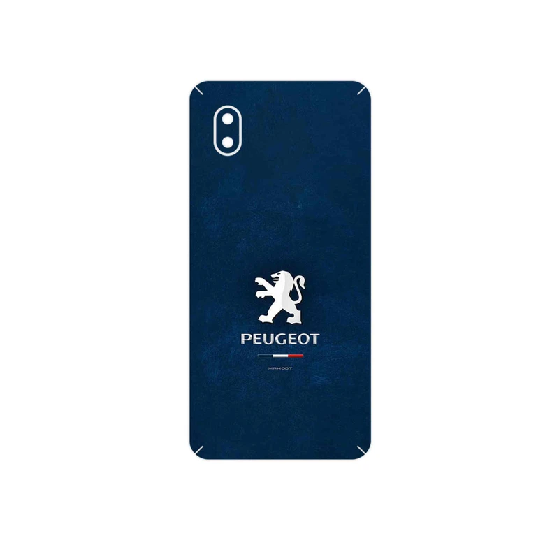 برچسب پوششی ماهوت مدل Peugeot_Logo مناسب برای گوشی موبایل سامسونگ Galaxy A01 Core