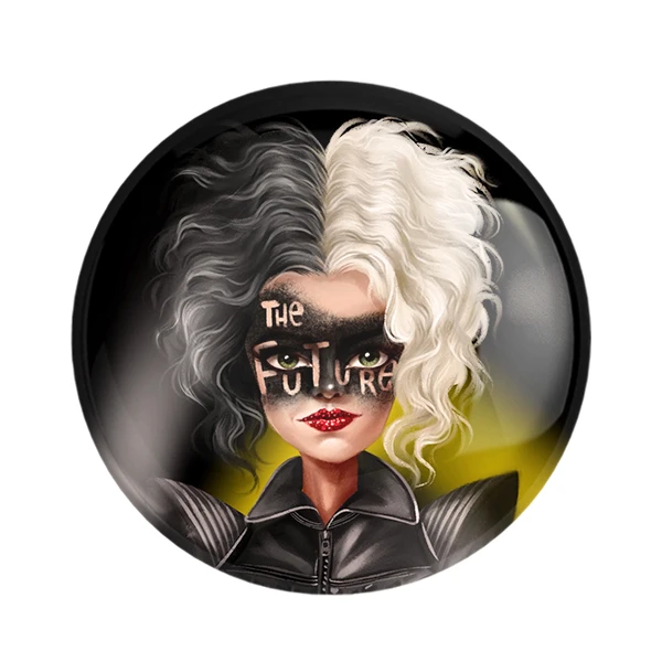 مگنت خندالو طرح کروئلا Cruella کد 10752