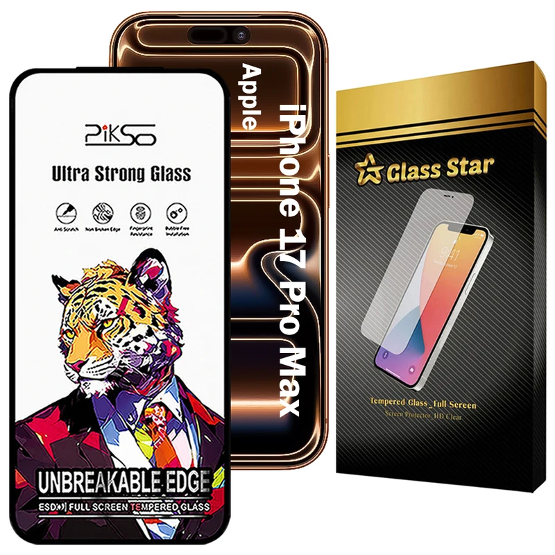 محافظ صفحه نمایش گلس استار مدل PICSOG مناسب برای گوشی موبایل اپل iPhone 17 Pro Max