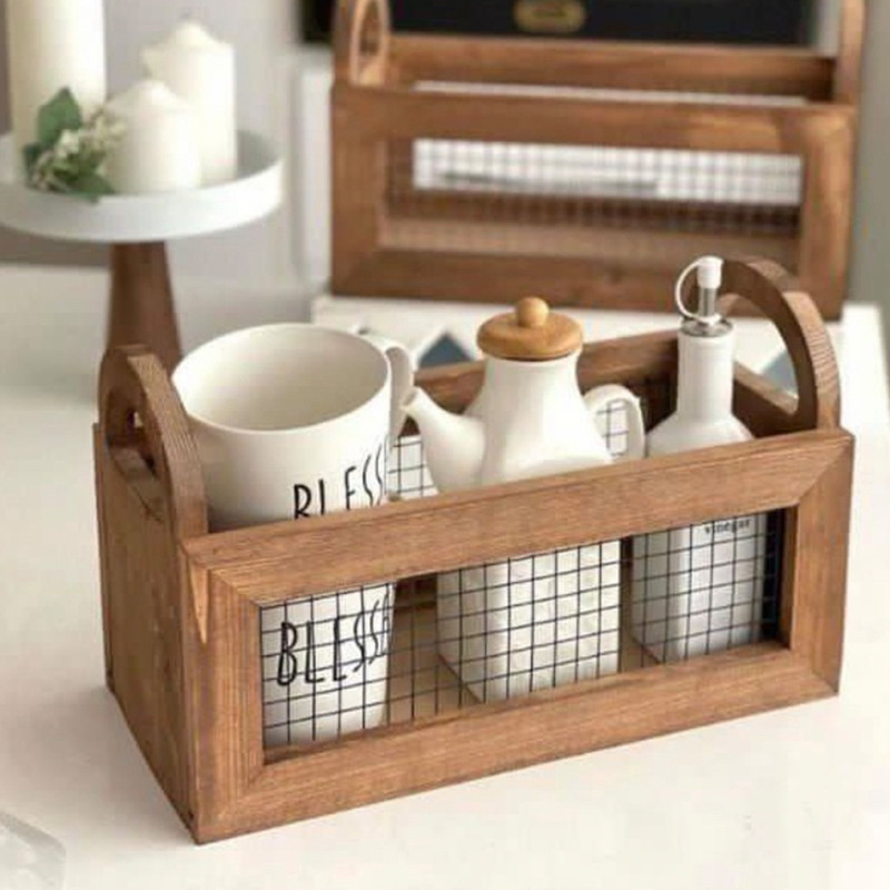 ارگانایزر مدل باکس چوبی سلین