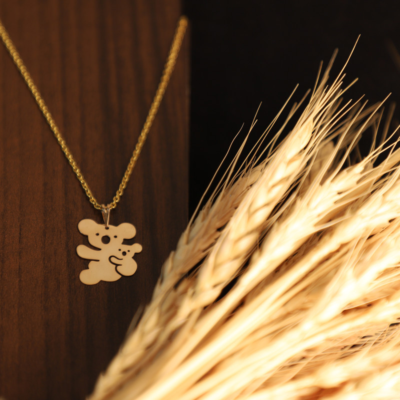 گردنبند نقره زنانه مدل h295