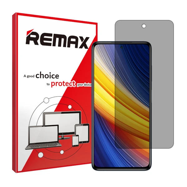 محافظ صفحه نمایش حریم شخصی ریمکس مدل HyPRV مناسب برای گوشی موبایل شیائومی Poco X3 Pro