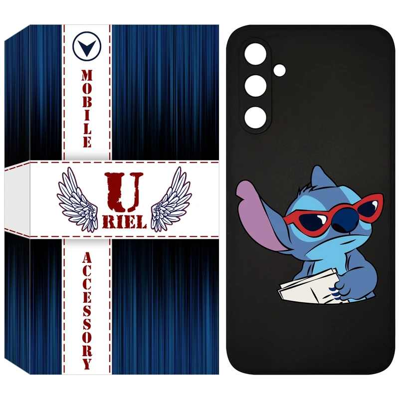 کاور یوریل قاب مدل KSH کد 69 طرح  استیچ مناسب برای گوشی موبایل سامسونگ Galaxy A34