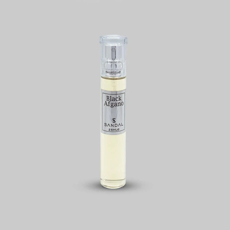 عطر جیبی مردانه صندل مدل Black Afgano حجم 25 میلی لیتر 