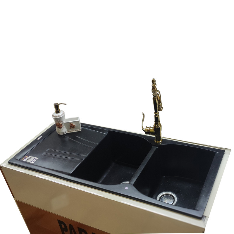 سینک ظرفشویی پارادایز مدل TURKEY-204 -B AKLIL توکار
