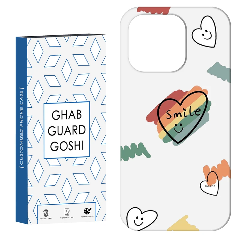 کاور قاب گارد گوشی طرح قلب کد Dimo-538 مناسب برای گوشی موبایل اپل IPHONE 15 PRO
