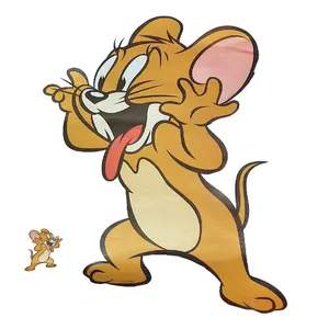 استیکر دیواری کودک طرح جری کد TT222 مجموعه 2 عددی 