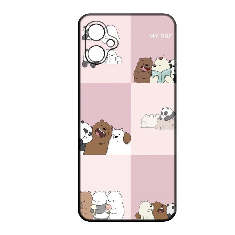 کاور طرح خرس های کله پوک کد 131 مناسب برای گوشی موبایل سامسونگ Galaxy A04