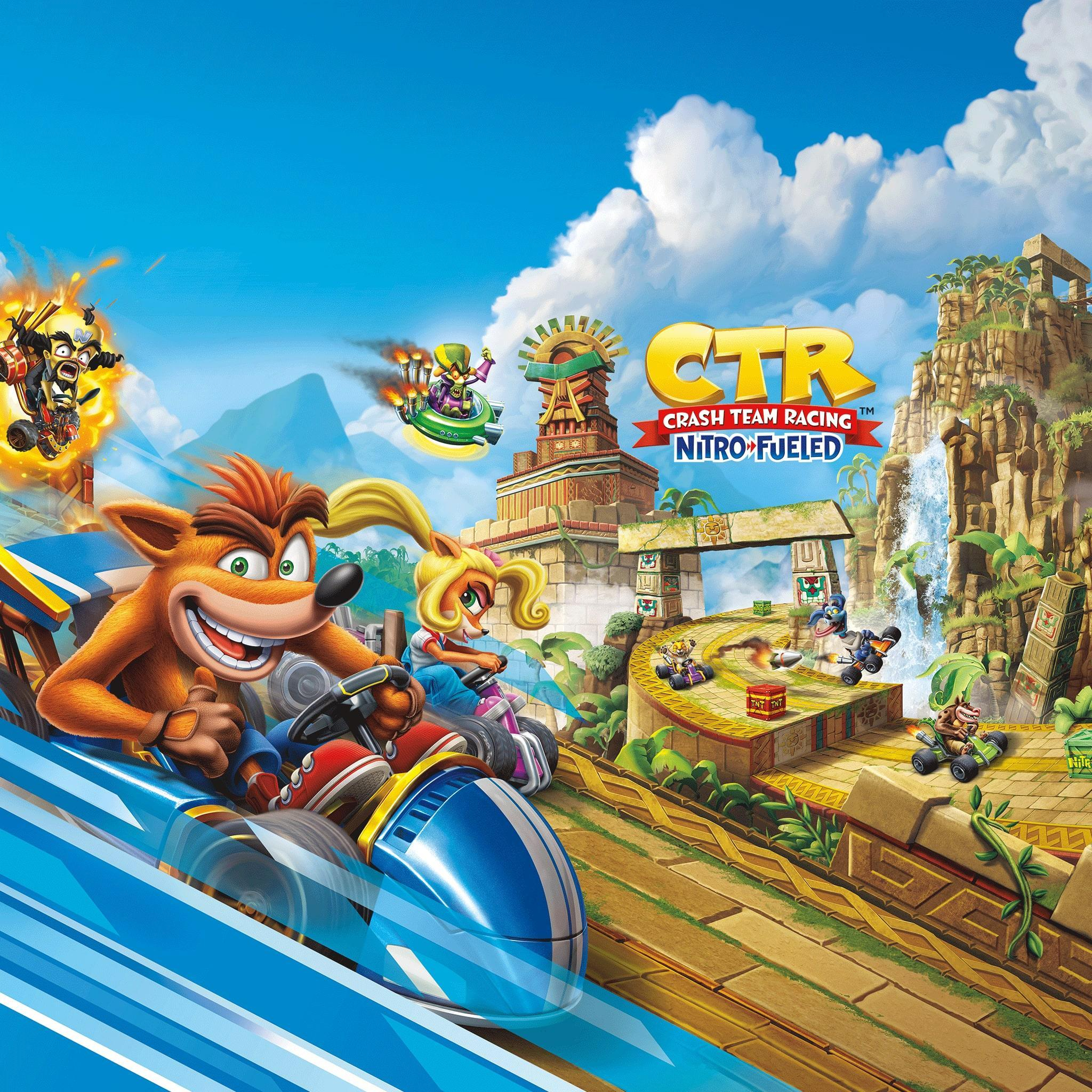 بازی سونی مدل Crash Team Racing Nitro-Fueled مخصوص Ps4