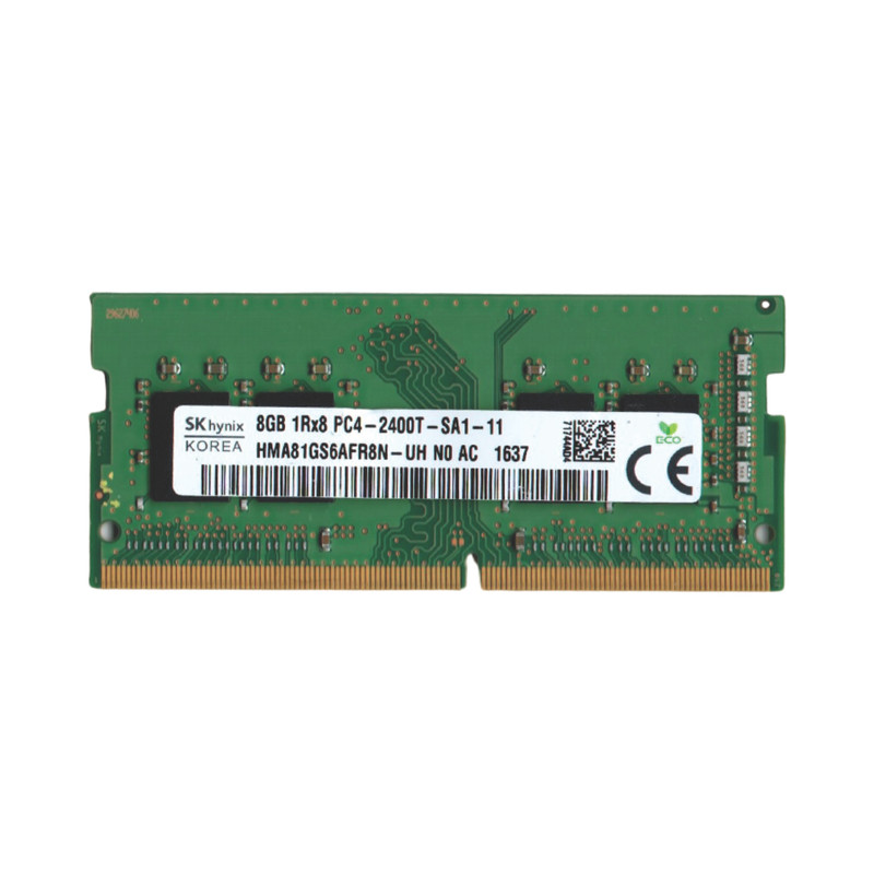 رم لپ تاپ DDR4 تک کاناله 2400 مگاهرتز CL17 اس کی هاینیکس مدل PC4 ظرفیت 8 گیگابایت