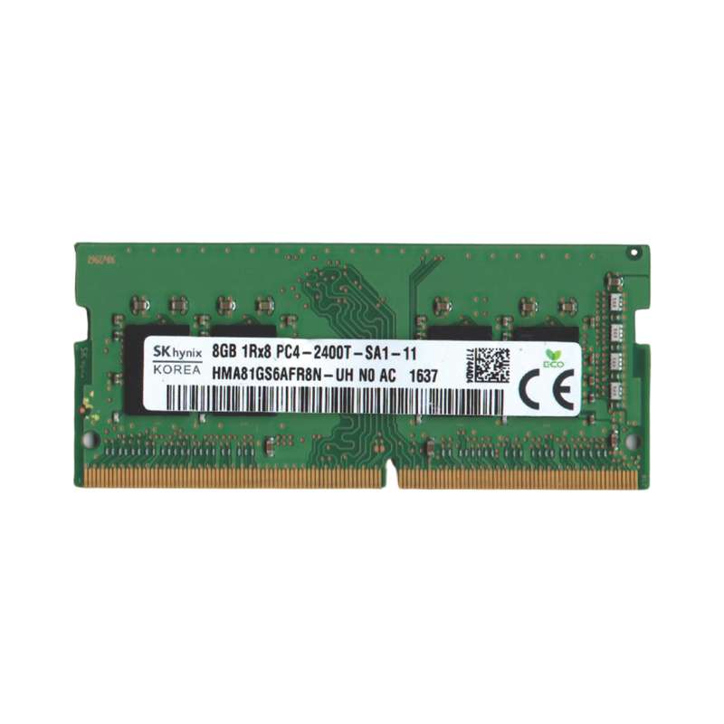 رم لپ تاپ DDR4 تک کاناله 2400 مگاهرتز CL17 اس کی هاینیکس مدل PC4 ظرفیت 8 گیگابایت رم لپ تاپ DDR4 تک کاناله 2400 مگاهرتز CL17 اس کی هاینیکس مدل PC4 ظرفیت 8 گیگابایت